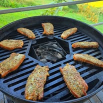 BBQ Grill – with Kettle Cone Cut-Out! - Weber Kettle