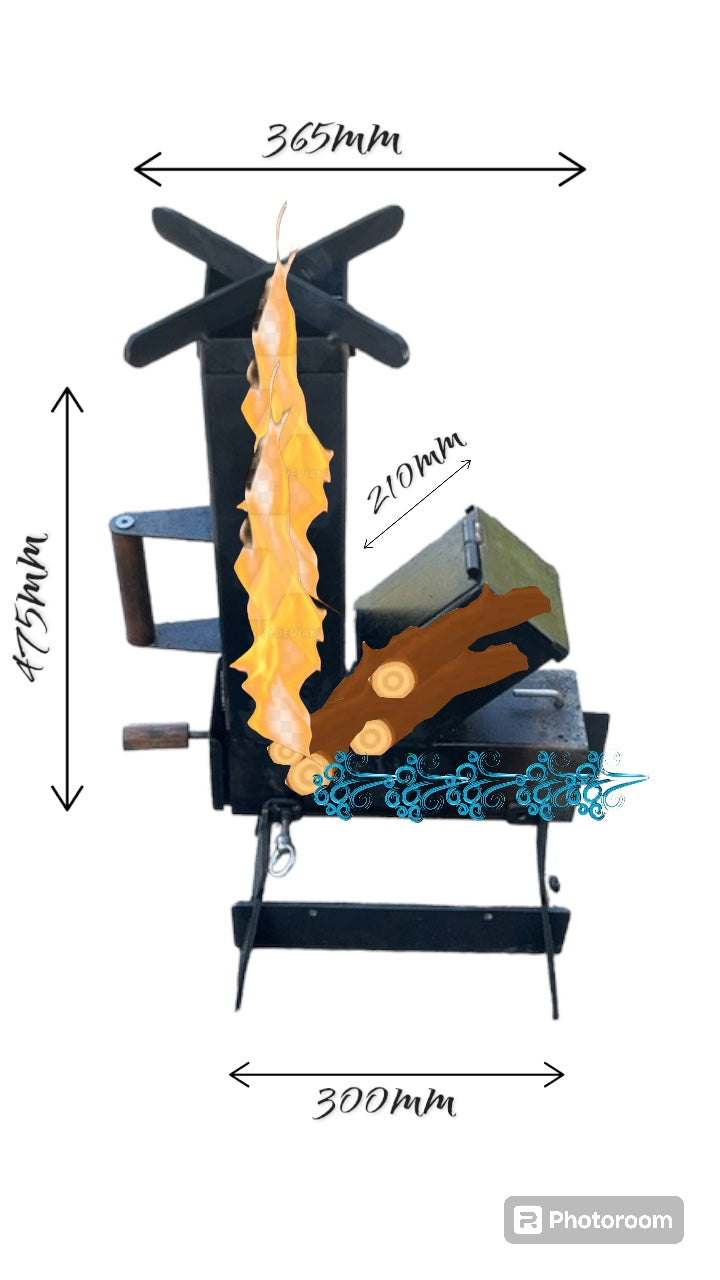 Smokey BBQ Rocket Stove