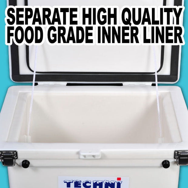 Techniice Classic Ice box 80L White  *FREE 12 REUSABLE DRY ICE PACKS VALUES $59.95  *FRESH STOCKS JUST ARRIVED