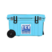 Techni Ice Signature Hardcore Premium Ice Box 55L Light Blue with Wheels *FREE 12 REUSABLE DRY ICE PACKS VALUES $59.95 * Fresh stock just arrived