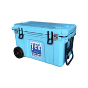 Techni Ice Signature Hardcore Premium Ice Box 55L Light Blue with Wheels *FREE 12 REUSABLE DRY ICE PACKS VALUES $59.95 * Fresh stock just arrived