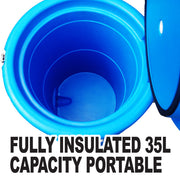 Signature 35L Vertical Ice Box / Insulated Drink Dispenser - Blue * FRESH STOCK JUST ARRIVED