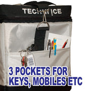 High-Performance COMBO - 45L Commercial Travel Chill Icebox + 13L High Performance Cooler Bag + 6 Ice Packs