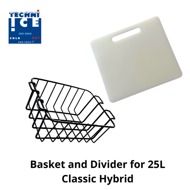Wire Basket & Divider for 25L Classic Hybrid Ice Box